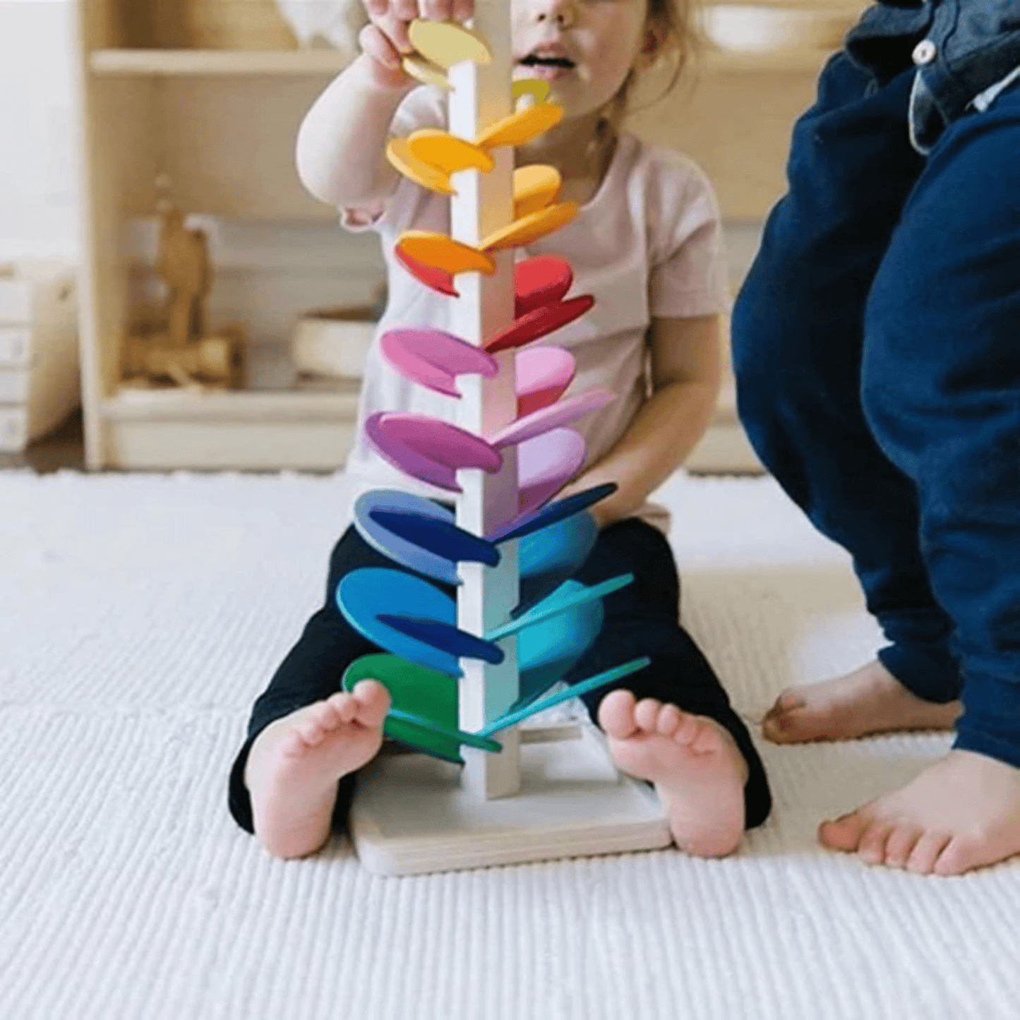 Rainbow Musical Marble Run Tree Tower